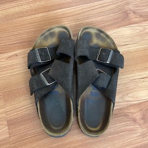 Brown Birkenstocks